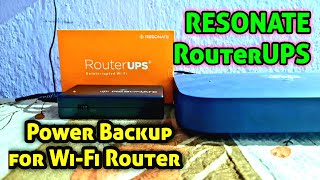 Resonate Router UPS for Wifi Router | Unboxing