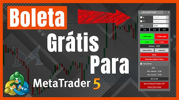 Boleta Para Metatrader 5 Grátis, com ordem OCO semelhante a do Profit.
