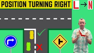 Driving Lesson - Position Turning Right and Yellow Box Driving Lesson - Position Turning Right and Yellow Box
