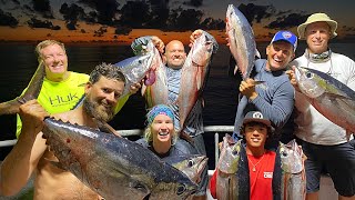MOST INSANE TOP WATER TUNA BITE {Catch Clean Cook} Yankee Capts - Key West, Fl