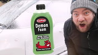 MONTHLY CHEAPIE CHALLENGE CarPlan Demon Foam... YOU DON'T WANT TO MISS THE FINAL TEST
