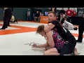 Rear Naked Choke - Kids no gi 105 lb grey belt Jiu Jitsu competition Chicago IL Grappling Industries