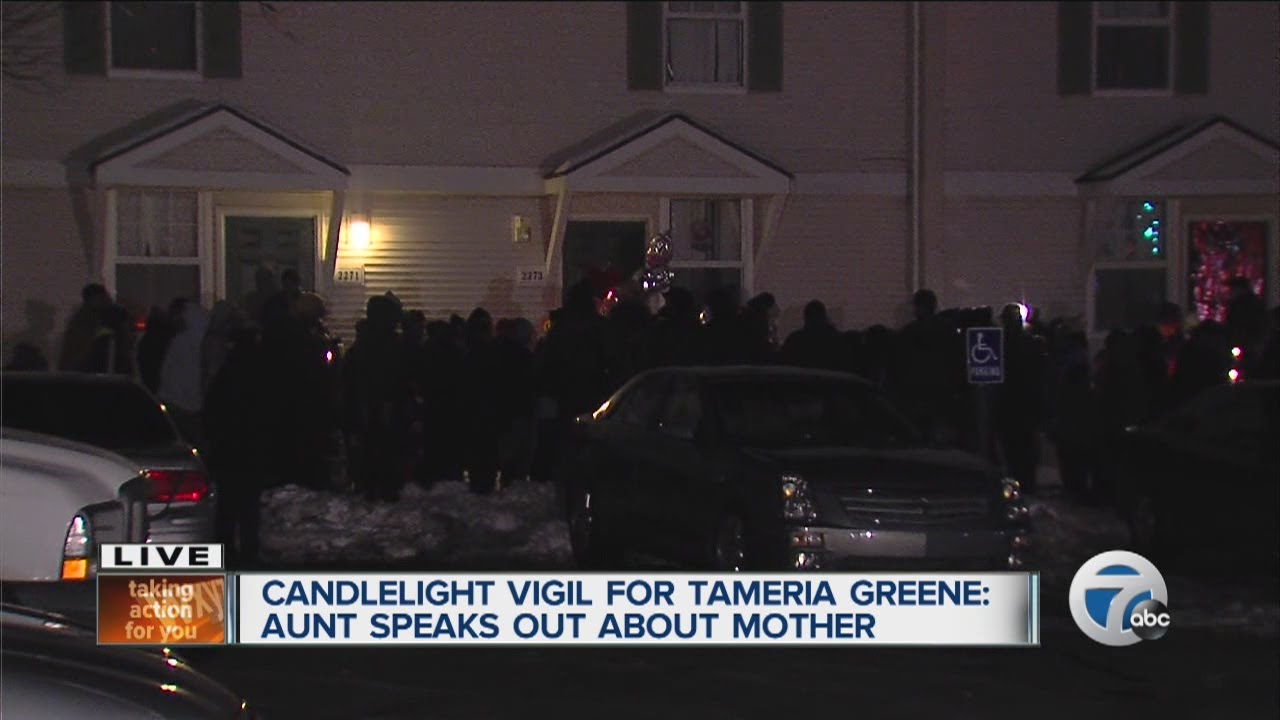 Vigil held for 9-year-old girl stabbed to death - YouTube