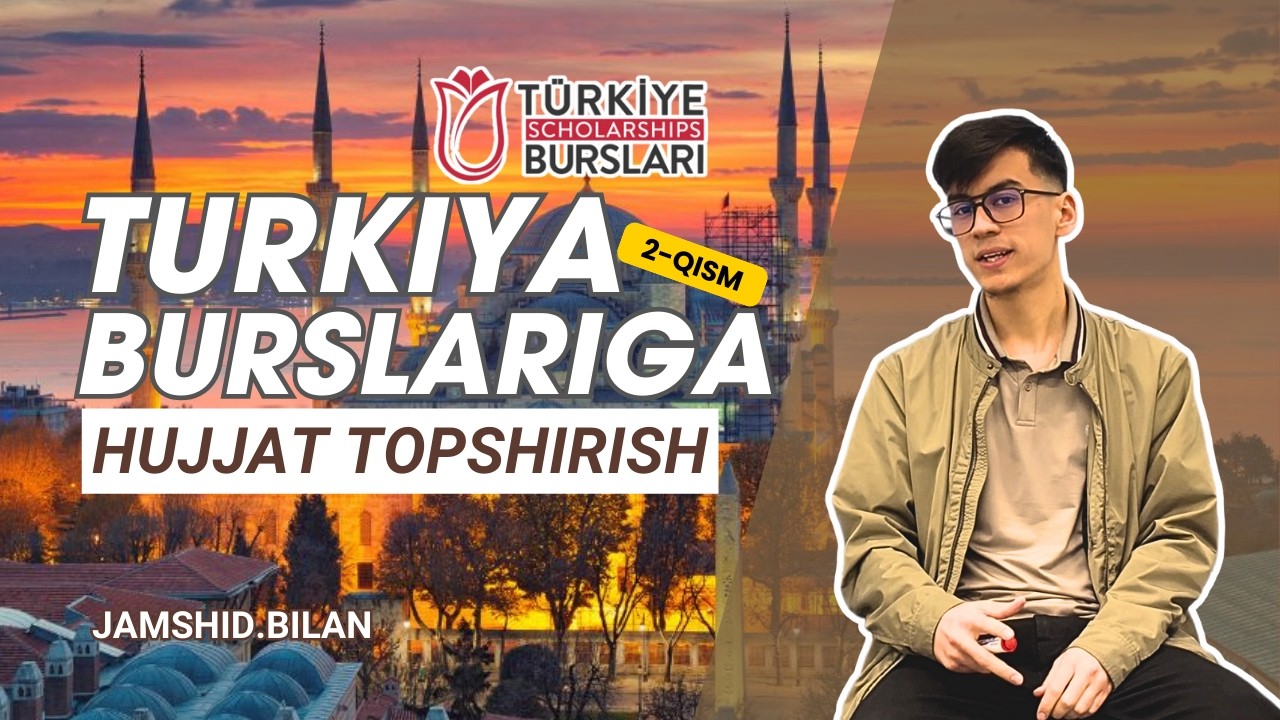 Turkiya Burslariga Hujjat Topshirish