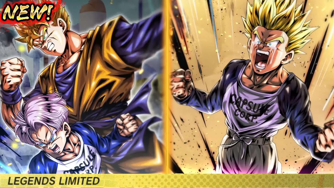 NEW LF TAG SUPER SAIYAN GOHAN & TRUNKS REVIVAL INTO SUPER SAIYAN TRUNKS ...