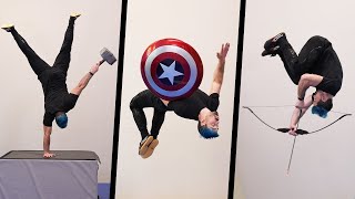 How Different Marvel Characters Do Parkour