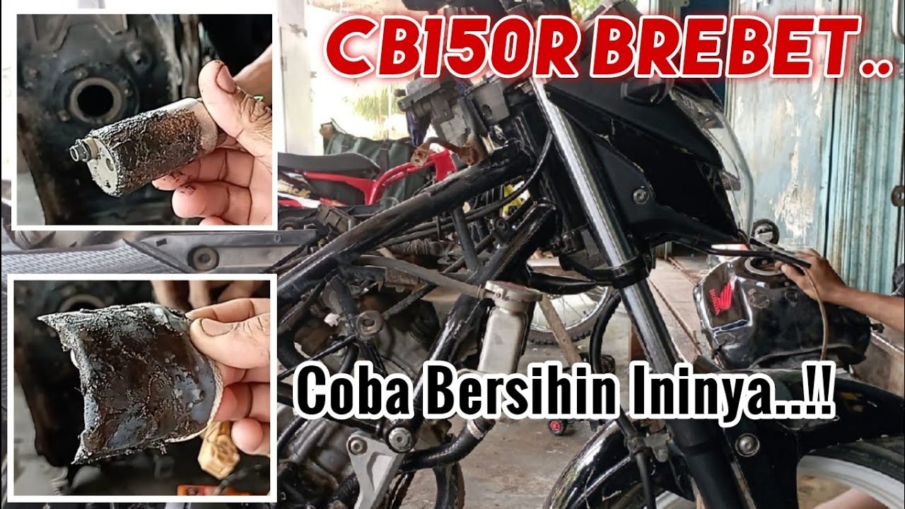 Jangan buru-buru ganti, begini cara mudah dandan fuelpump injeksi CB150R..