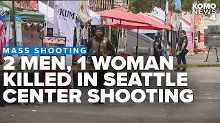Search underway for 2nd suspect in Bite of Seattle shooting