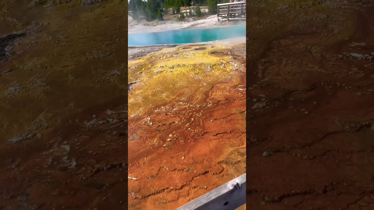 Exploring Midway Geyser Basin 