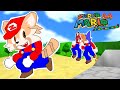 ME CAZAN EN SUPER MARIO 64