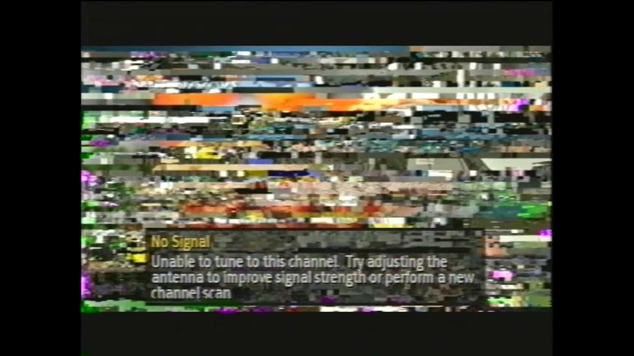 20 Minutes of DTV No Signal (VHS) YouTube