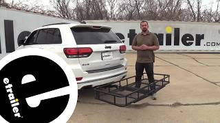 In-Depth Review of the 24x60 etrailer Cargo Carrier for 2" Hitches on your 2021 Jeep Grand Cherokee