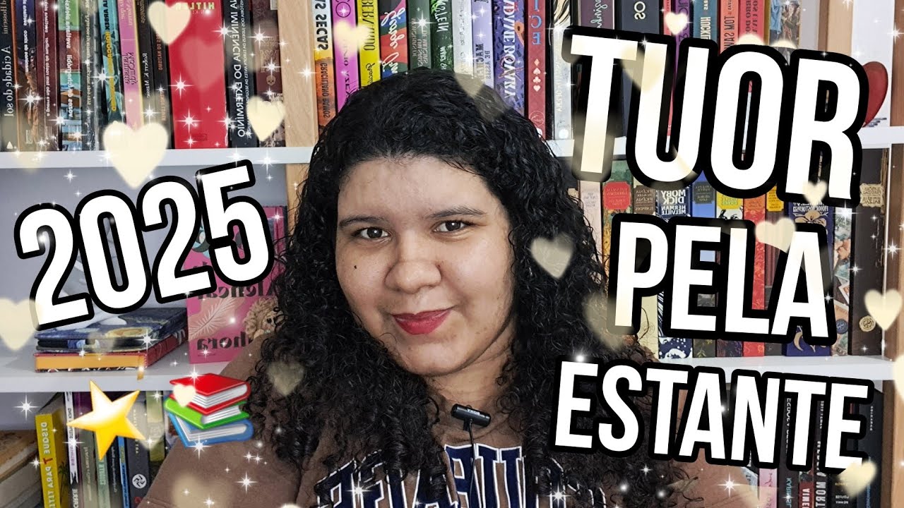 Bookshelf tuor 2025/ TUOR pela ESTANTE mostrando TODOS os meus LIVROS - Isa e os livros 📚