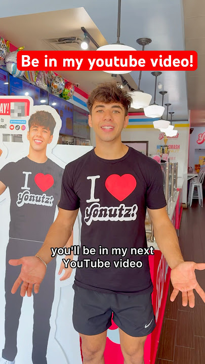 How to be in MY Youtube Video!!