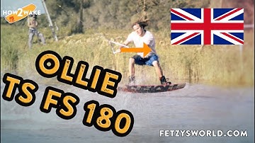 Ollie TS FS 180 Wakeboard ENG Beginner Trick