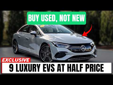 9 Luxury EVs at HALF PRICE! Buy Used, Not New