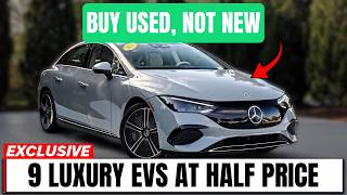 9 Luxury EVs at HALF PRICE! Buy Used, Not New