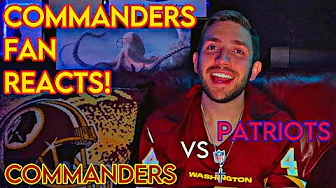 Commanders Fan Reacts to Win vs Patriots | Preseason Week 3 (2024) thumbnail