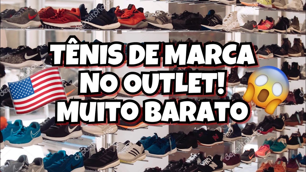 tênis de marca barato