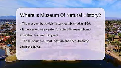 Where Is Museum Of Natural History? - Inside Museum Walls