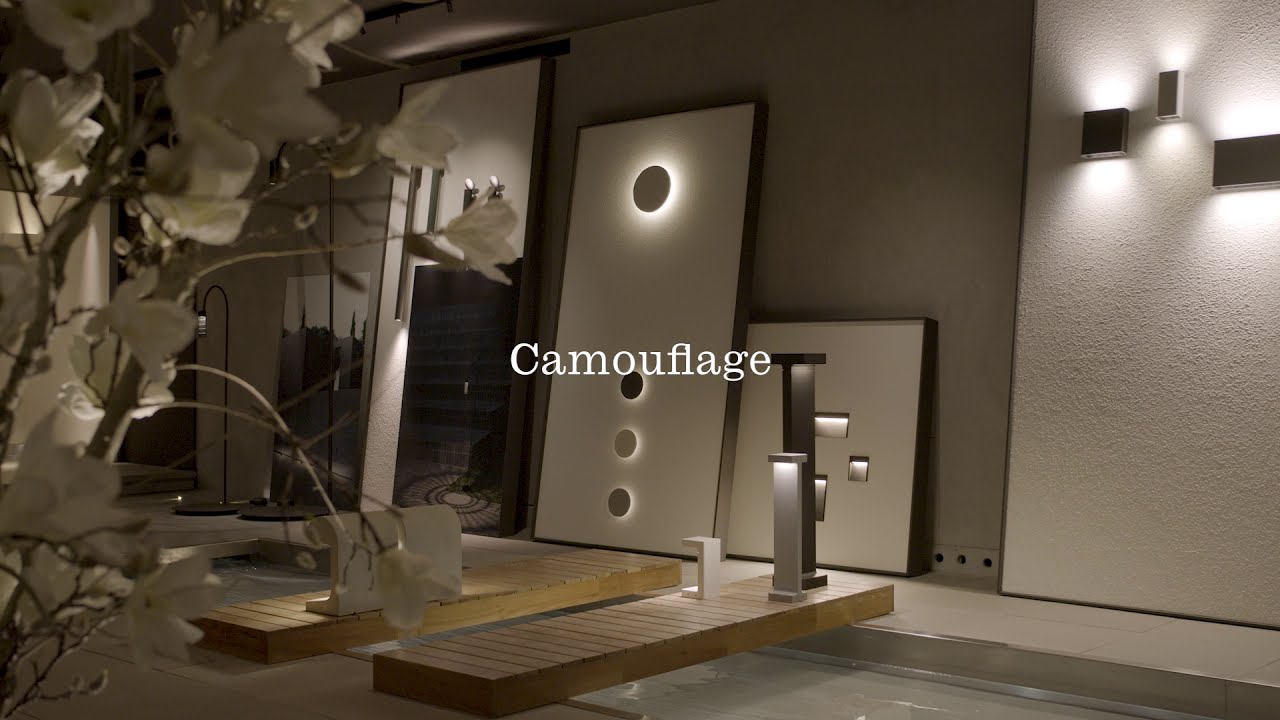 Flos Camouflage Wall Sconce at the Flos Milan Showroom - YouTube