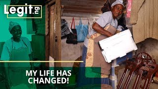 My life has changed! Female shoe cobbler says after getting help through Legit.ng| Legit TV