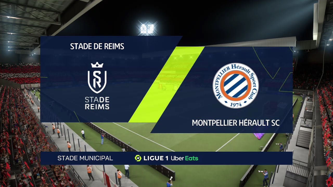⚽ Reims vs Montpellier ⚽ | Ligue 1 (15/08/2021) | Fifa 21