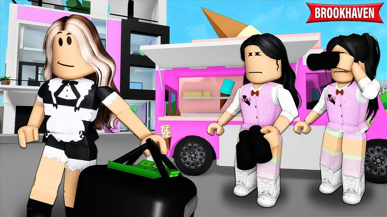 ELAS SE DISFARÇARAM PRA DESCOBRIR O SEGREDO DA VIZINHA RICA | Historinhas Brookhaven RP