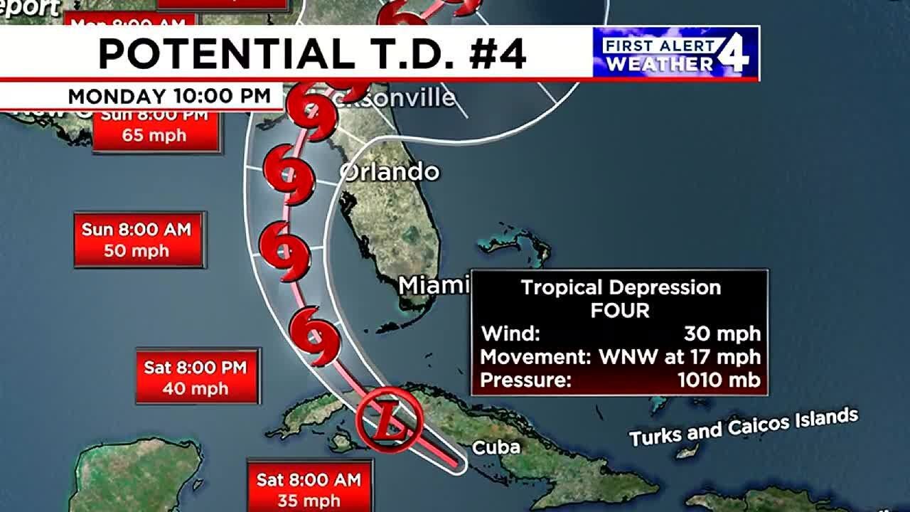 Tropical system could impact Florida this weekend - YouTube