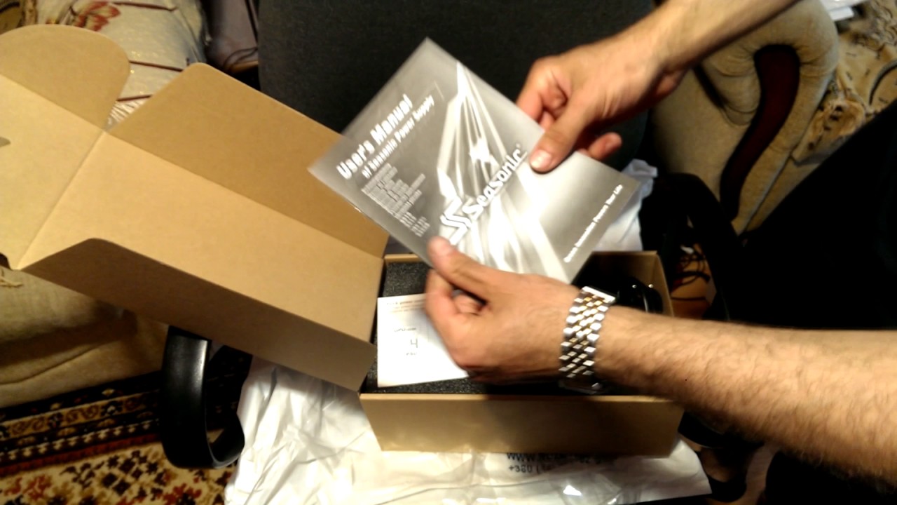 Распаковка Seasonic M12II-850 Evo Bronze (SS-850AM2) из Rozetka.com.ua