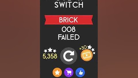 (WR) Color Switch - Brick (1-10) in 4:12.28