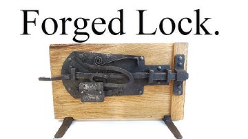 Blacksmithing - Forged Lock.
