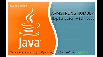 How to check for a Armstrong Number/Armstrong Number check/Java Programming