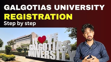 Registration step by step Galgotias university | Rishikesh pandey vlogs