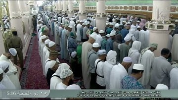صلاة الفجر الإثنين 25 ذو الحجة 1437هـ من المسجد النبوي سورة النساء ( 105-122)