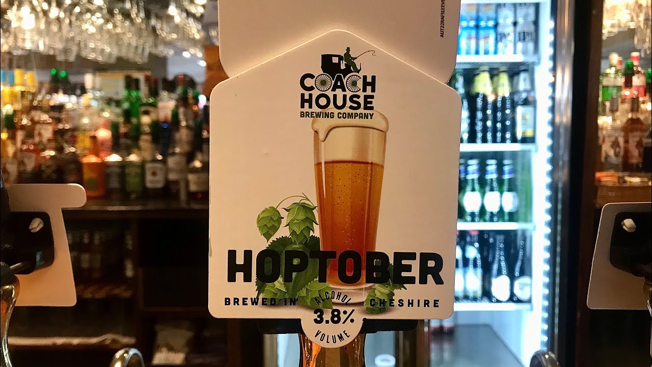 Coach House Brewing Co Hoptober Golden Ale BritishAle **JDW Autumn 2022 Real Ale Festival