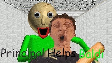 Principal Helps Baldi (Baldi Mod)