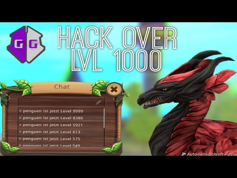 Dragon sim how to Hack over lvl 1000