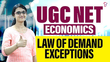 UGC NET ECONOMICS - LAW OF DEMAND EXCEPTION | UGC NET DECEMBER EXAM 2023