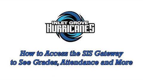 How to check schedule attendance grades in SIS
