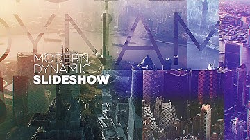 Modern Dynamic Slideshow (After Effects Template)