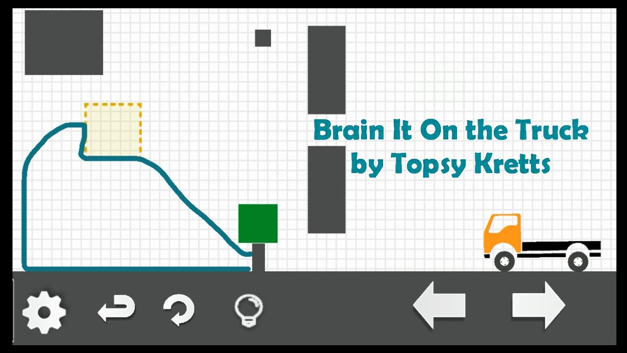 Brain It On the Truck level 33 - YouTube