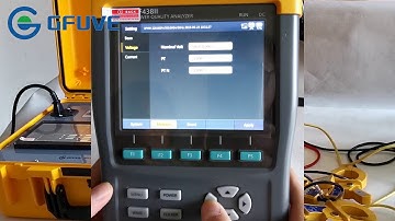 Handheld three phase power quality analyzer with harmonic analyzer and flicker-Made in GFUVE