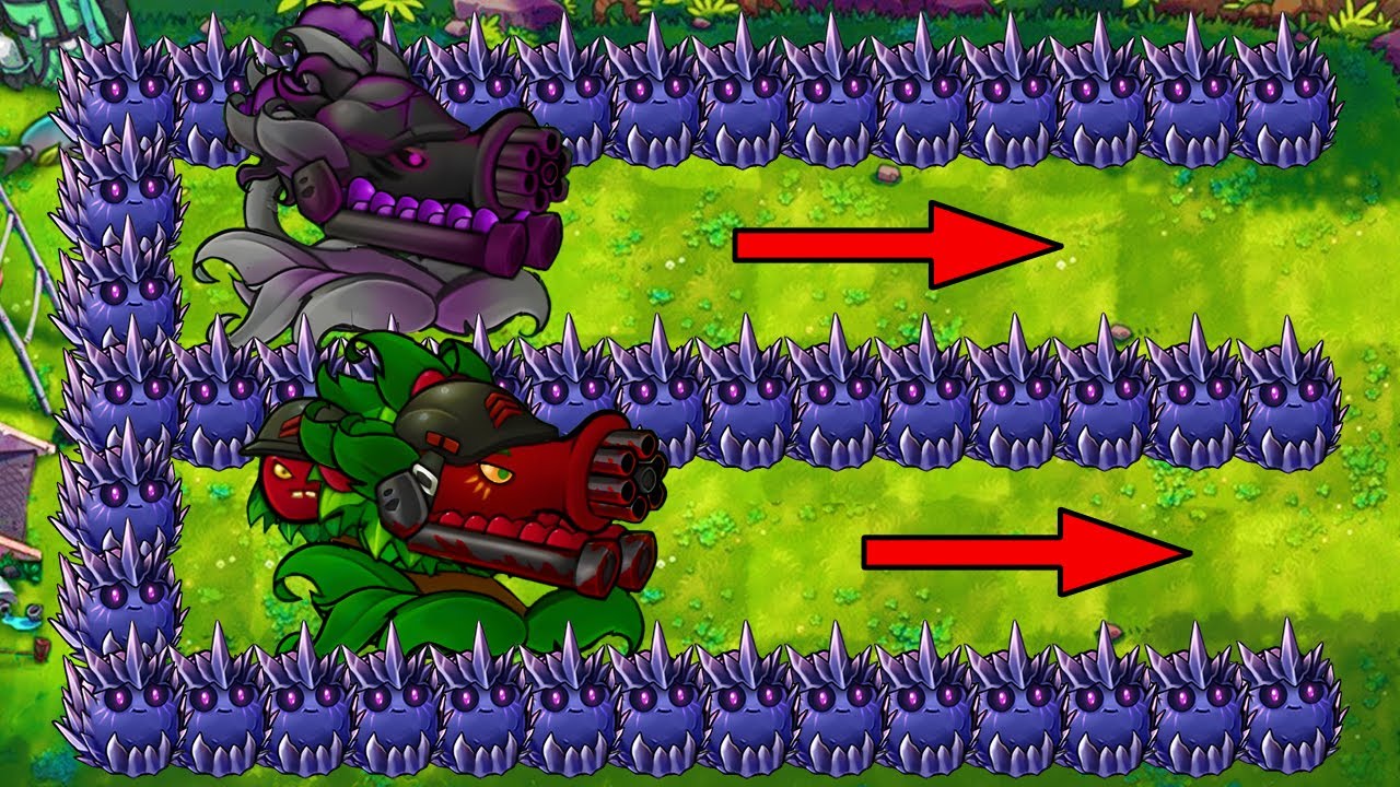 99 Ultimate Ember Machine Gun Vs 99 Ultimate Cherry Machine Gun Vs 10 Flags Wave Zombie  - PvZ Chaos