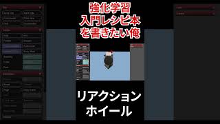 #強化学習 #ReinforcementLearning #MuJoCo #Cubli #Sim2Real #Shorts #ショート