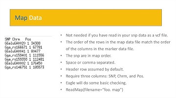 Input Files for Eagle - Part 2