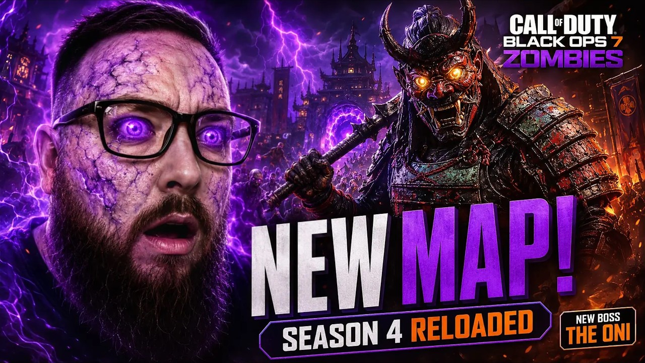 😱 THE ONI IS INSANE! NEW MAP in Season 4 Reloaded! 🧟 BO7 Zombies LIVE