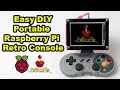 Build A Handheld RetroPie Gaming Console No Solder SUPER EASY!