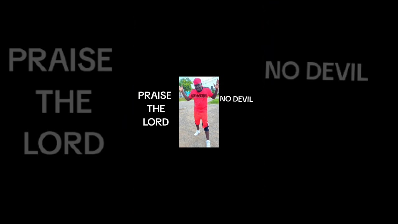 PRAISE THE LORD- BLACKER 