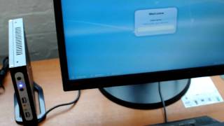 Aleutia T1 14 Watt Fanless Pc With Lenovo L1940P Lcd 16 Watts